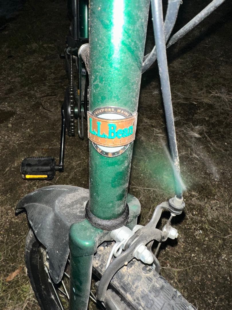 L.L.Bean 折りたたみ自転車 ダークグリーン！