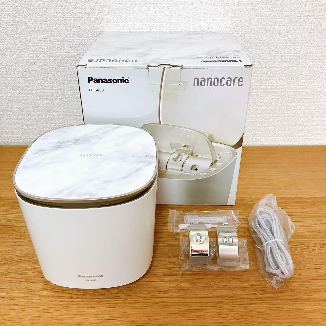 【美品】Panasonic スチーマーナノケア EH-SA0B