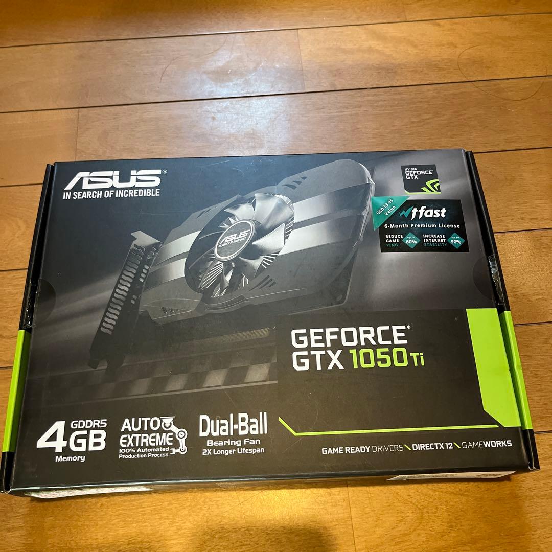 ⭐️まー⭐️ ASUS GeForce GTX 1050 Ti 4GB