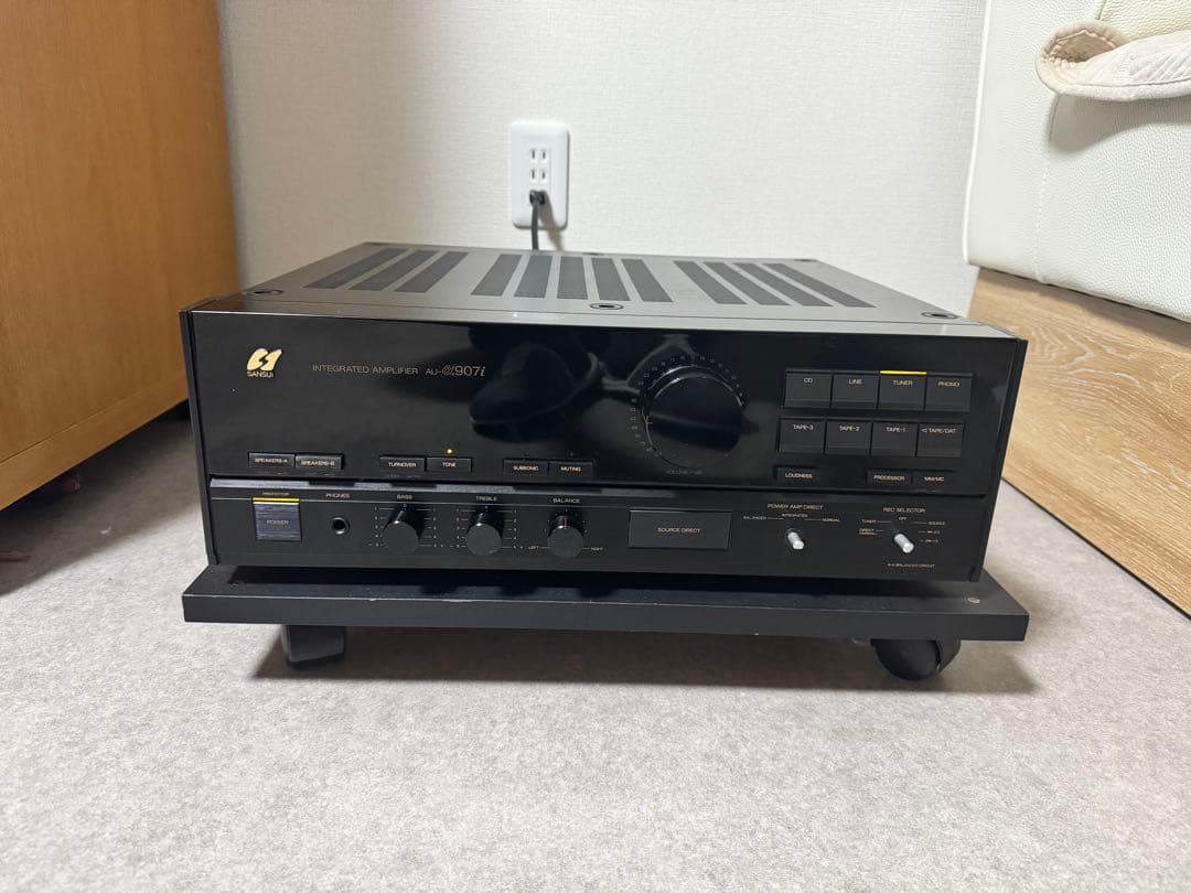 Sansui AU--α907i インテグレーテッドアンプ動作確認済み