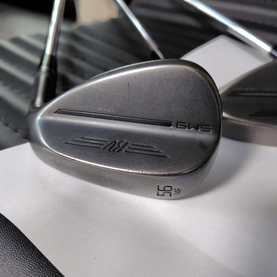 タイトリスト　ボーケイデザイン　SM9　BV105　ジェットブラック　3本