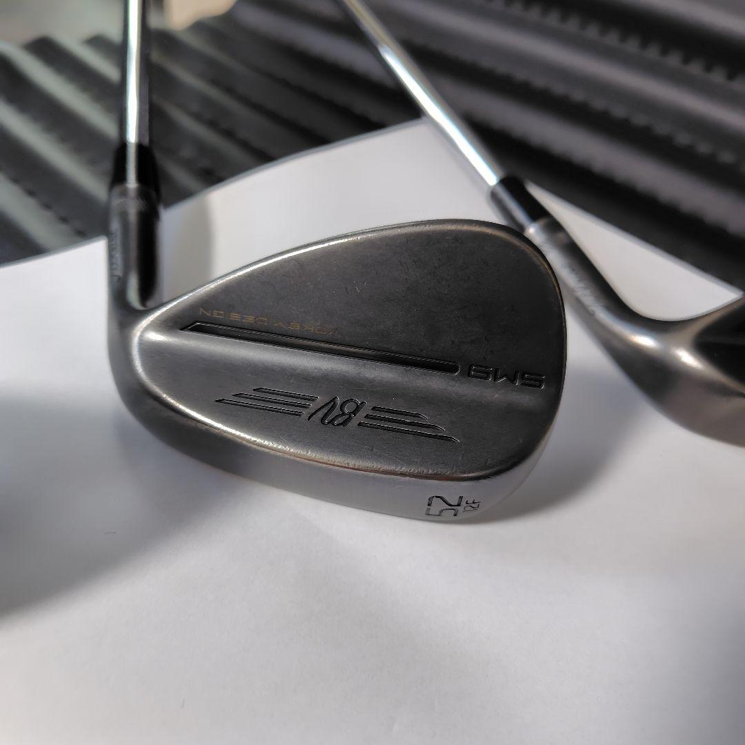 タイトリスト　ボーケイデザイン　SM9　BV105　ジェットブラック　3本