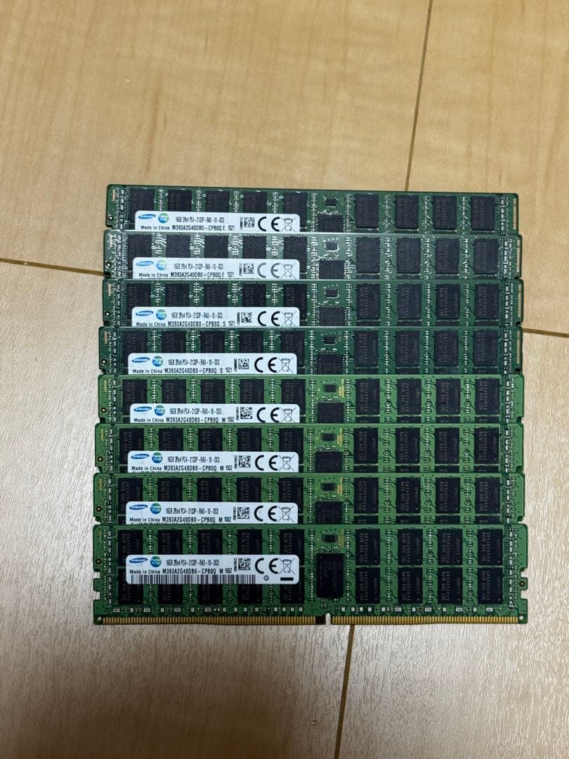 SAMSUNG DDR4 ECC メモリ 128GB