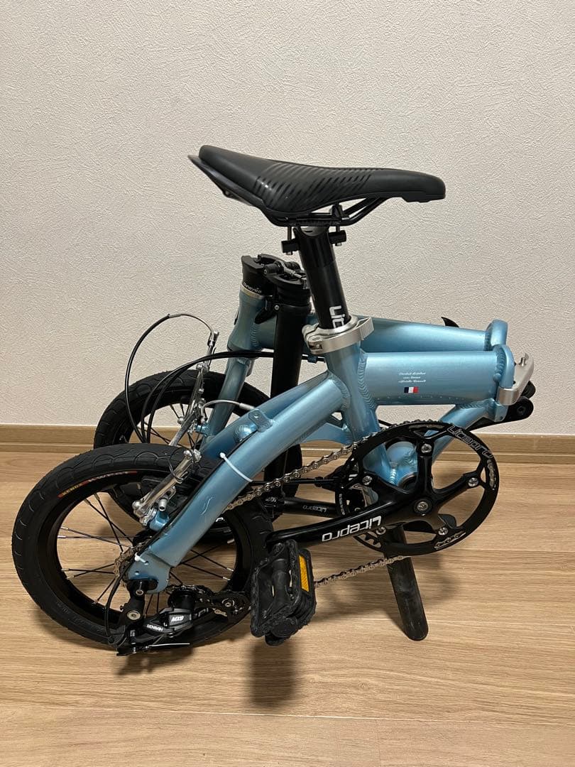 美品 三段変速14インチ折りたたみ自転車DAHON／FIAT 同型モデル