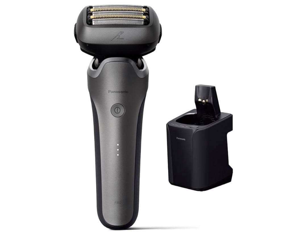 パナソニック シェーバー ラムダッシュ 5枚刃 ES-L570W-S シルバー