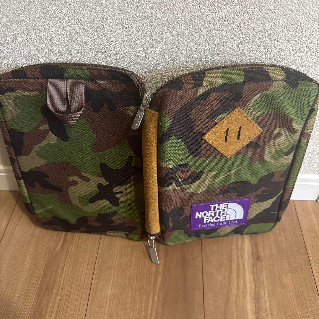 【THE NORTH FACE 迷彩 ほぼ日手帳ケース パープルレーベル】