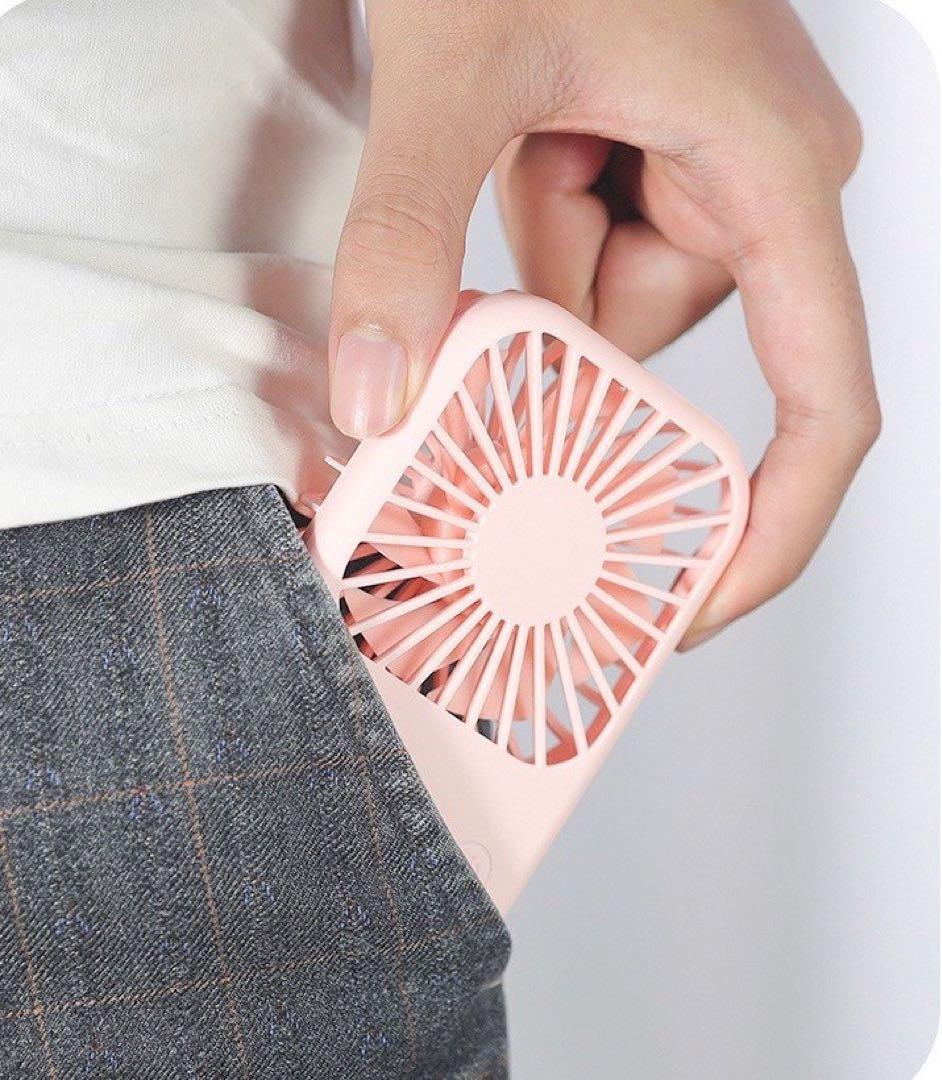 父の日　ハンディファン　熱中症対策 仕事 アウトドア 白 涼 携帯扇風機