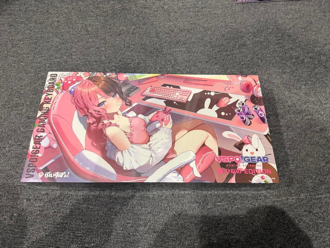 【新品未開封】ぶいすぽゲーミングキーボード　橘ひなの　VSPO!