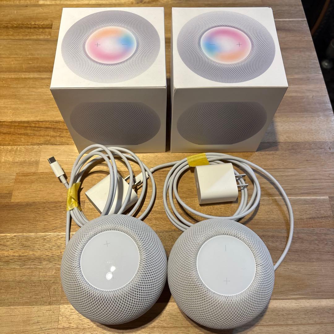 Apple Pod mini ホワイト 2個セット