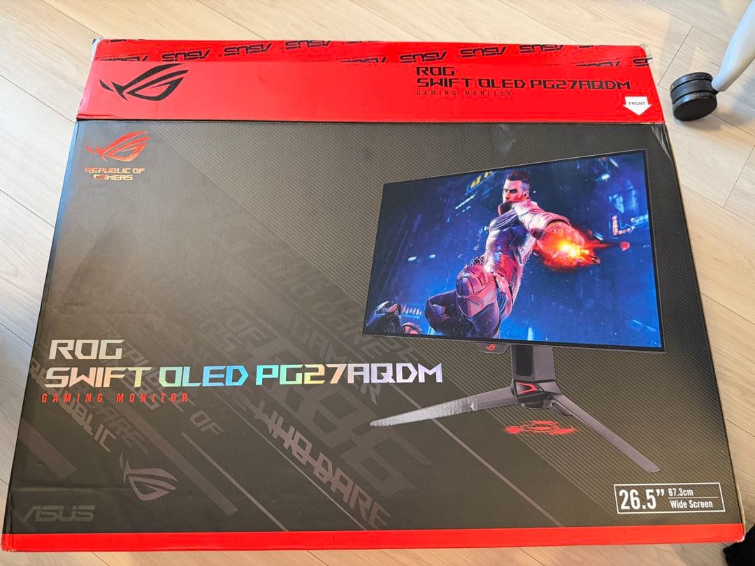 ROG Swift PG27AQDM ASUS 有機EL WQHD 240Hz
