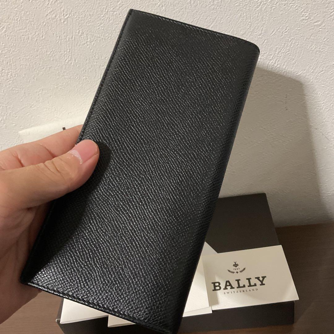 ☆開店セール☆ 新品未使用 美品 バリー レザー ロゴプレート 長財布