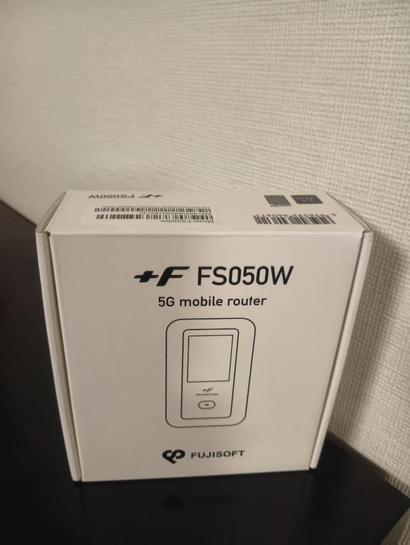 富士ソフト +F FS050W モバイル5Gルーター　中古品
