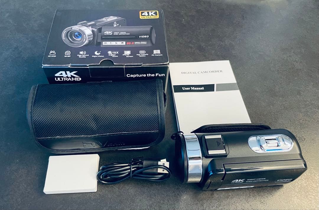 4K ULTRA HD ビデオカメラ 本体