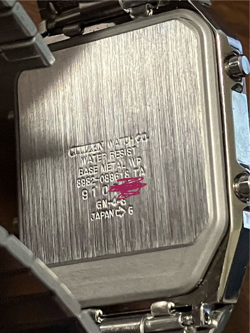 ANA DIGI TEMP アナデジ　citizen 稼働品