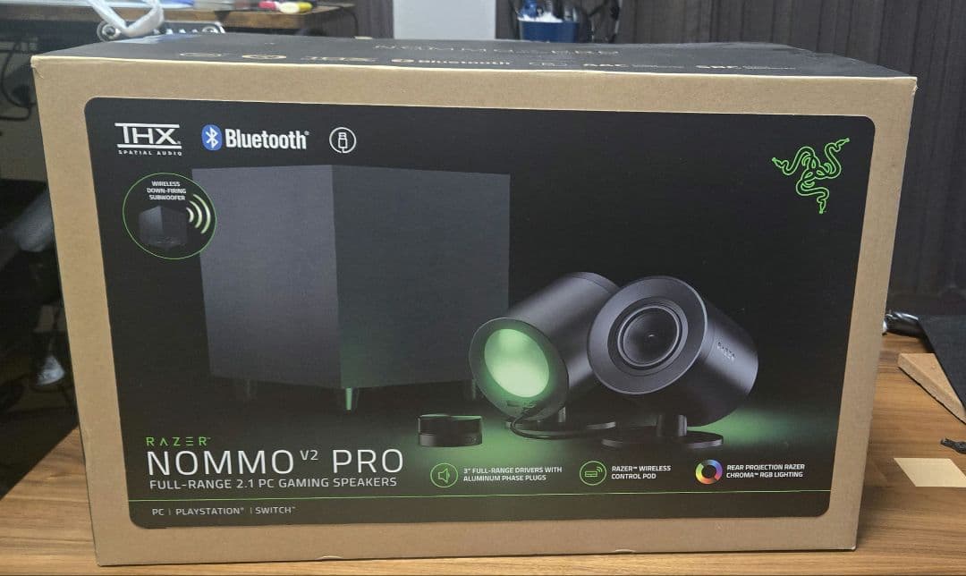 Razer Nommo V2 Pro ゲーミングスピーカー※説明文お読みください