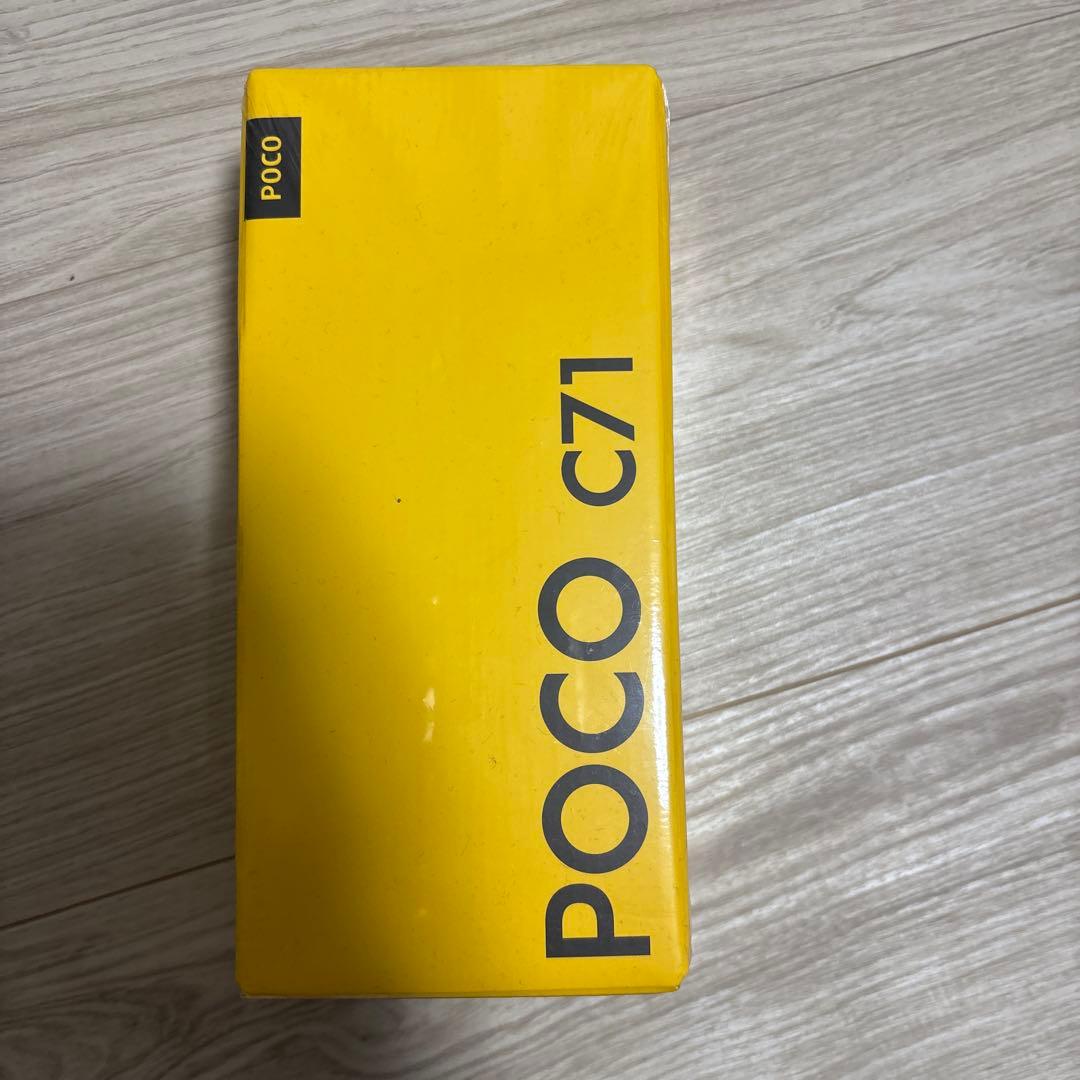 POCO C71 4GB RAM 128GB ROM ブルー