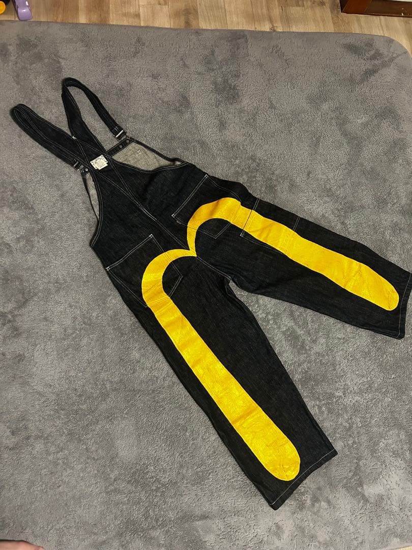 EVISU オーバーオールカモメエビス