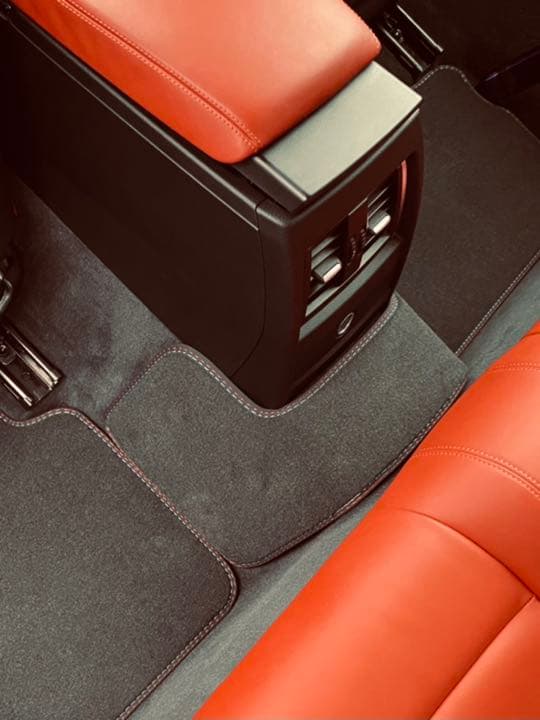 専用　 F80 M3 5点セットフロアマット　Mカラーデュアルステッチ