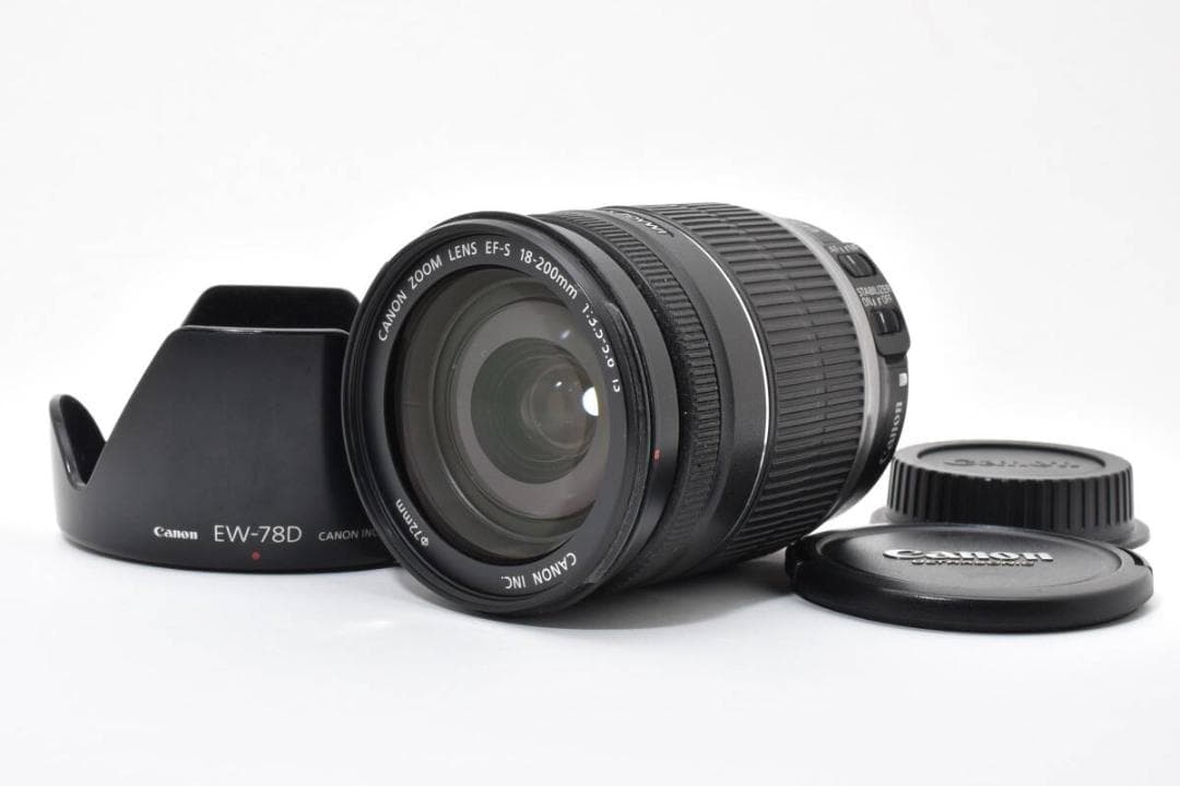 レンズ(ズーム) CANON EF-S 18-200mm F3.5-5.6 IS #981