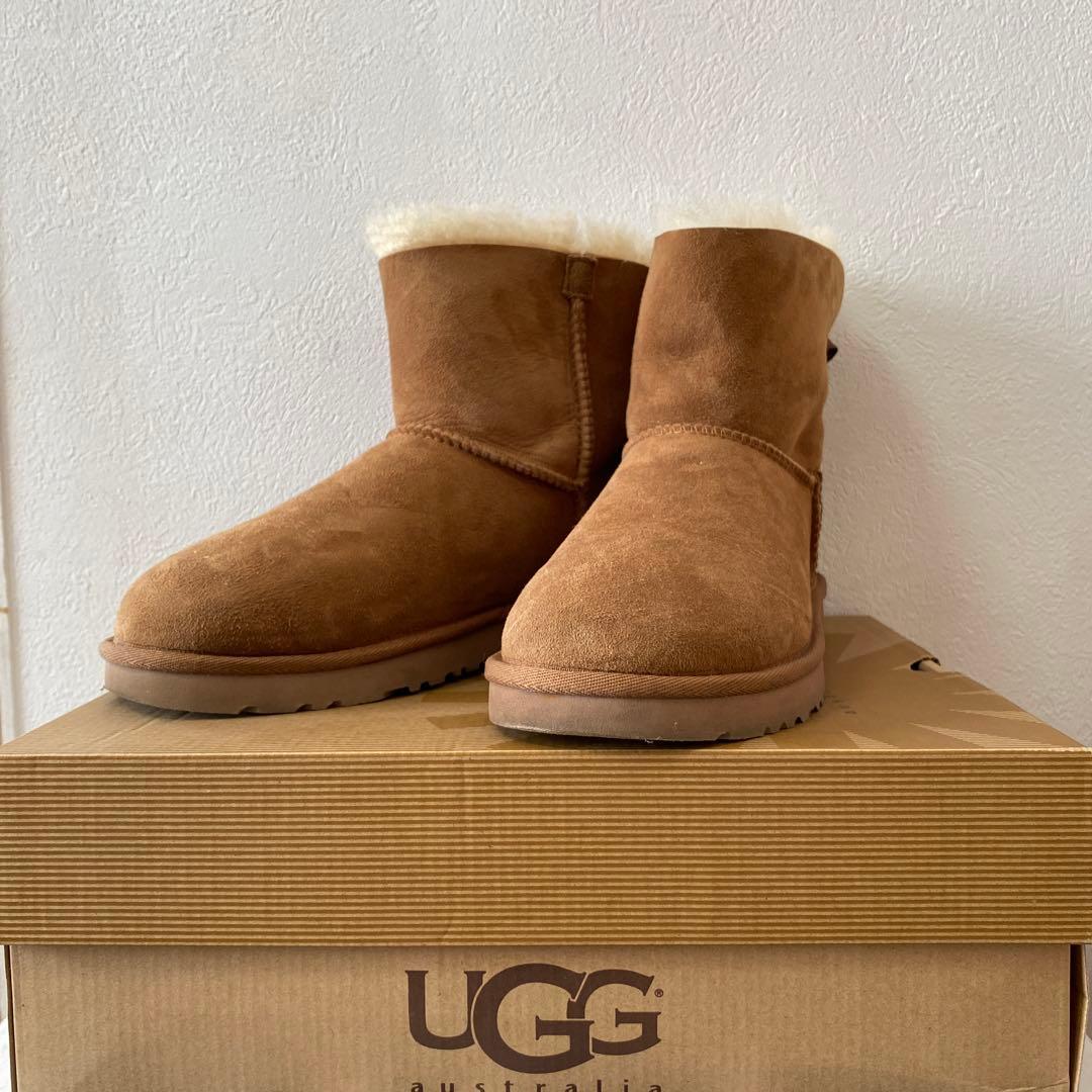 高*子様 値下げ！　UGG ムートンブーツ　7 MINI BAILEY ブラウン