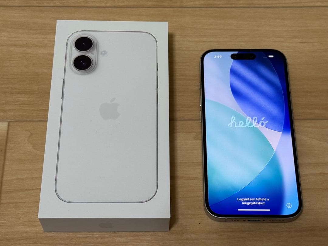 Apple iPhone 16 ホワイト 128GB