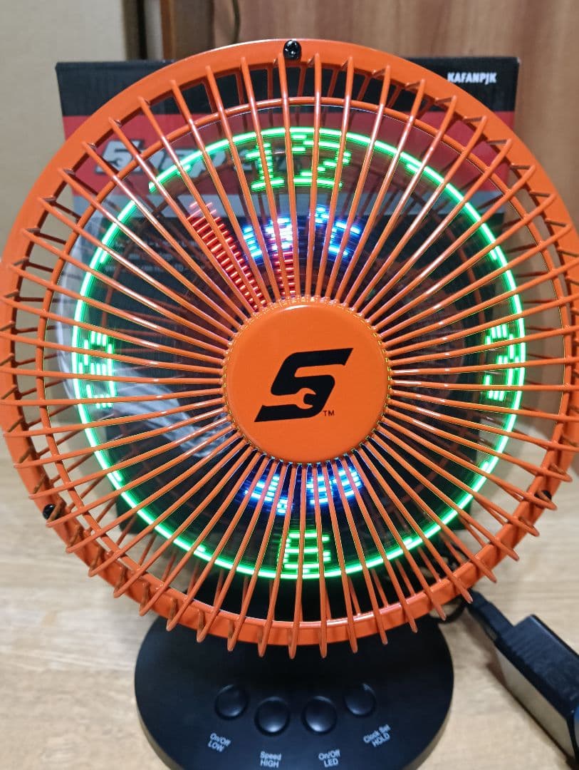 snap-on led 扇風機 スナップオン