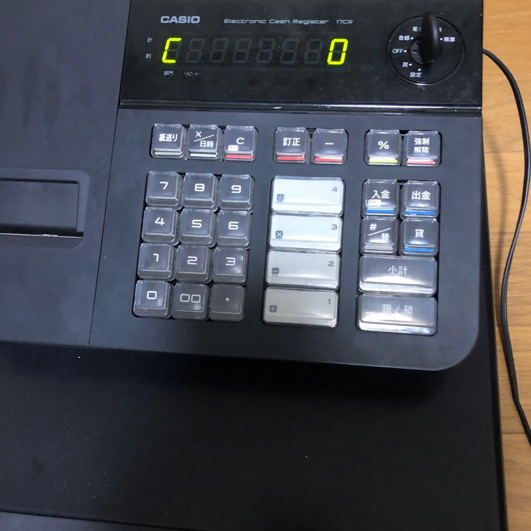ア*ス様 カシオ 17CR レジスター　簡単操作