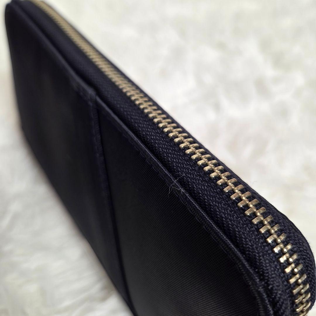 お値下げ【美品】ポーターリフトロングウオレット ネイビー