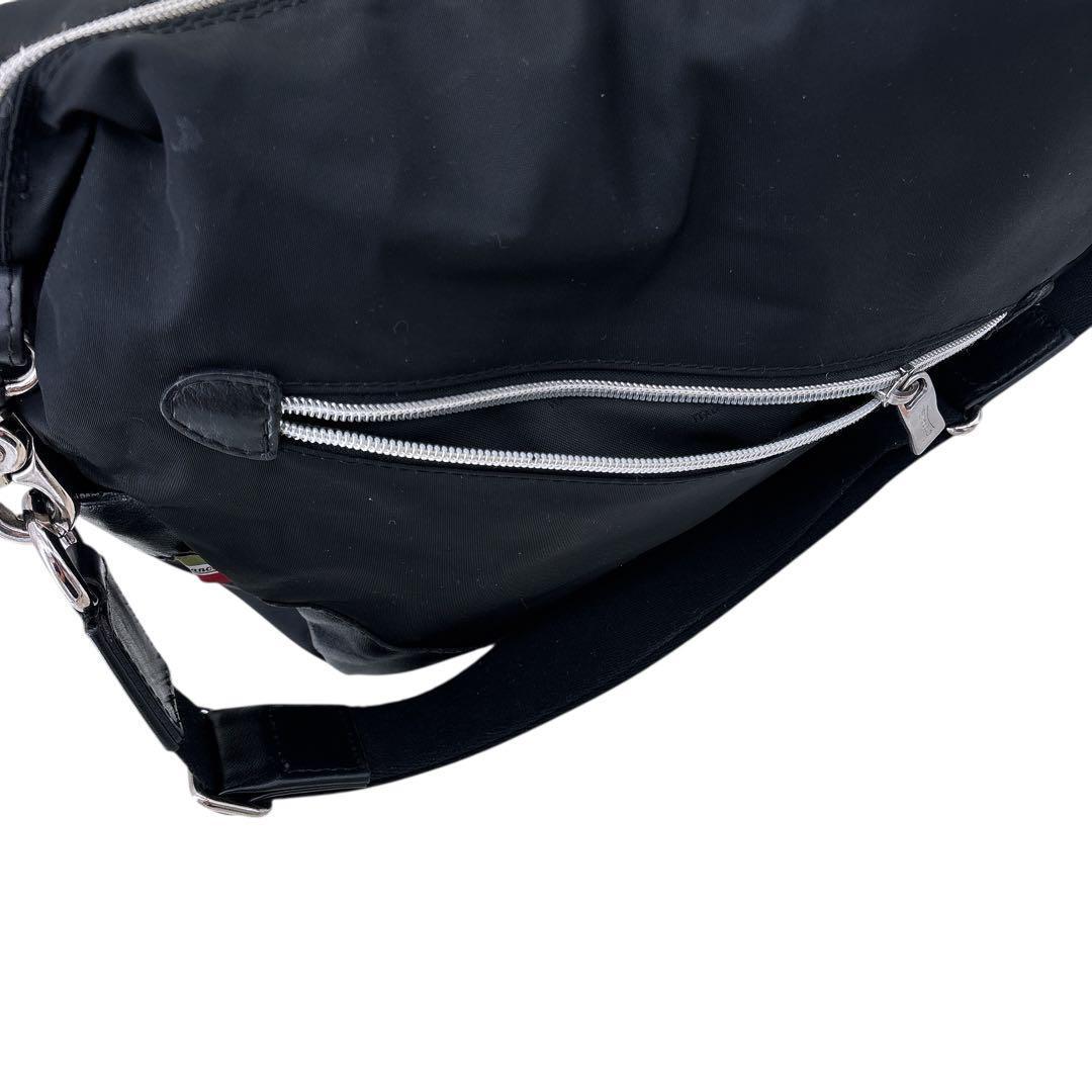 オロビアンコ ショルダーバッグ メッセンジャー リボン付 斜め掛け サコッシュ