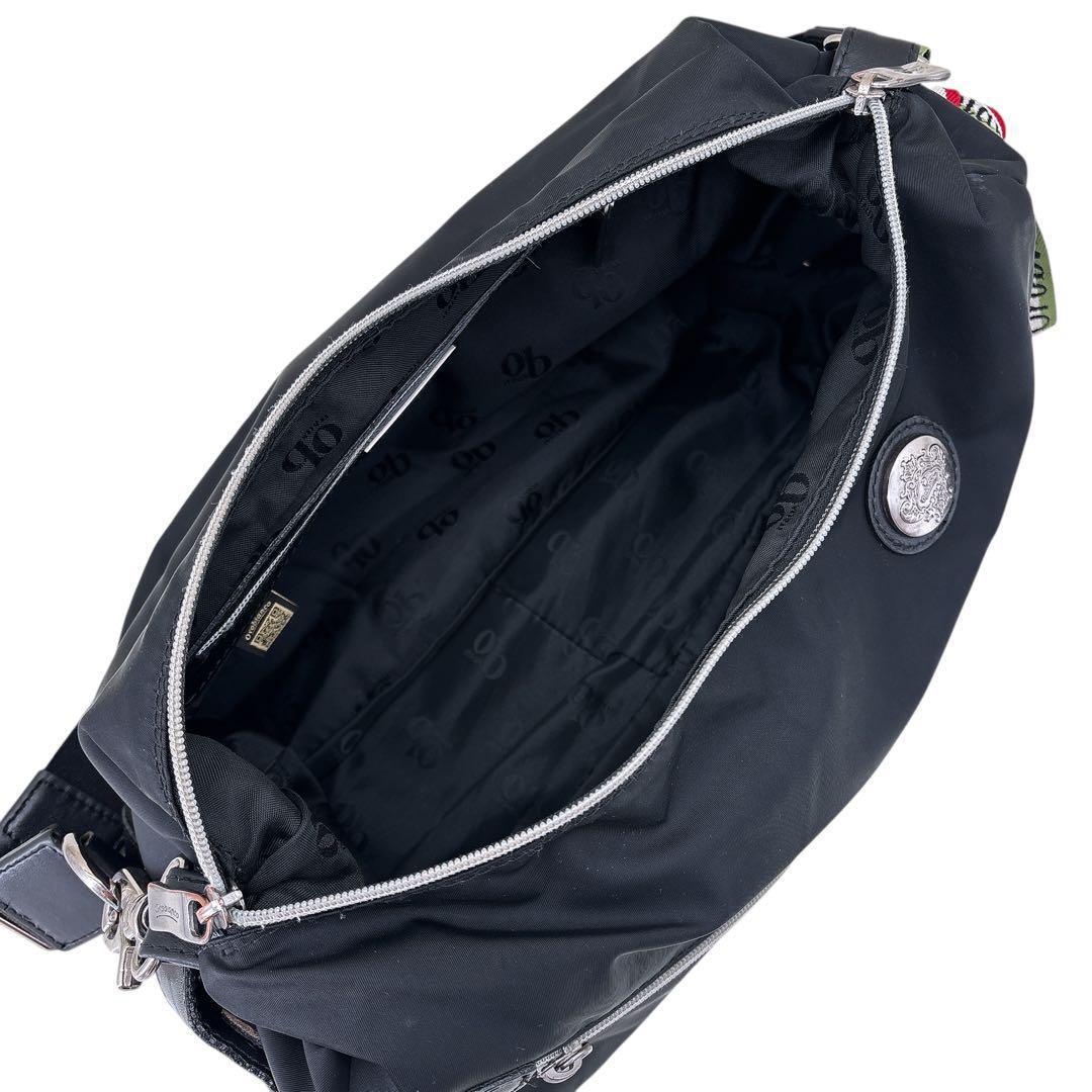 オロビアンコ ショルダーバッグ メッセンジャー リボン付 斜め掛け サコッシュ