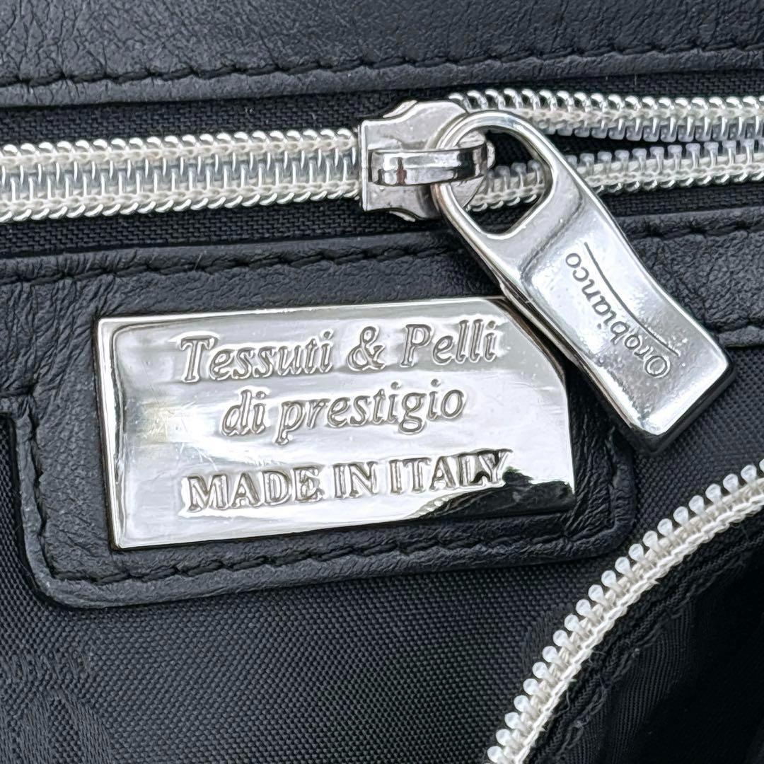 オロビアンコ ショルダーバッグ メッセンジャー リボン付 斜め掛け サコッシュ