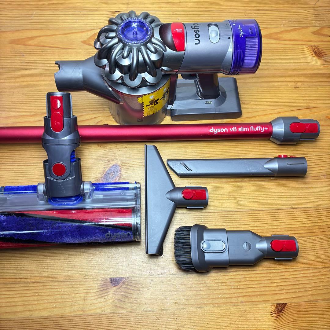 【お得セット】ダイソンSV10K（V8）Dyson掃除機、分解清掃済