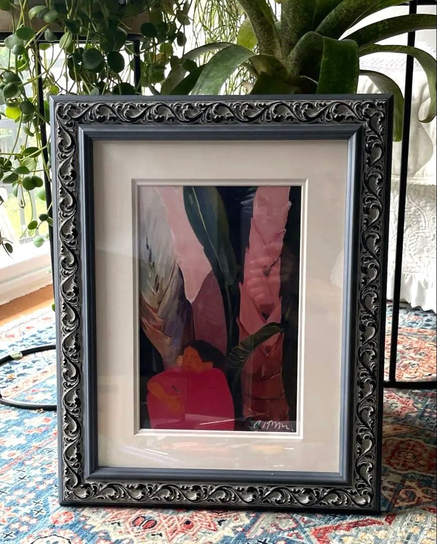 ペギーホッパー　額装　直筆サイン入り