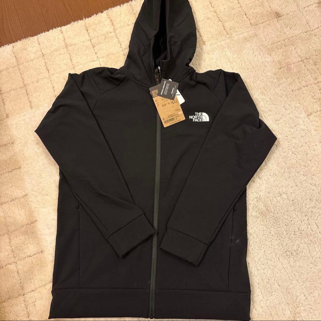 The North Face ブラック フルジップパーカー