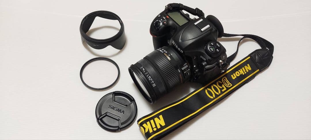 ☆美品☆NikonD500本体&シグマレンズ17-70mm 1:2.8セット