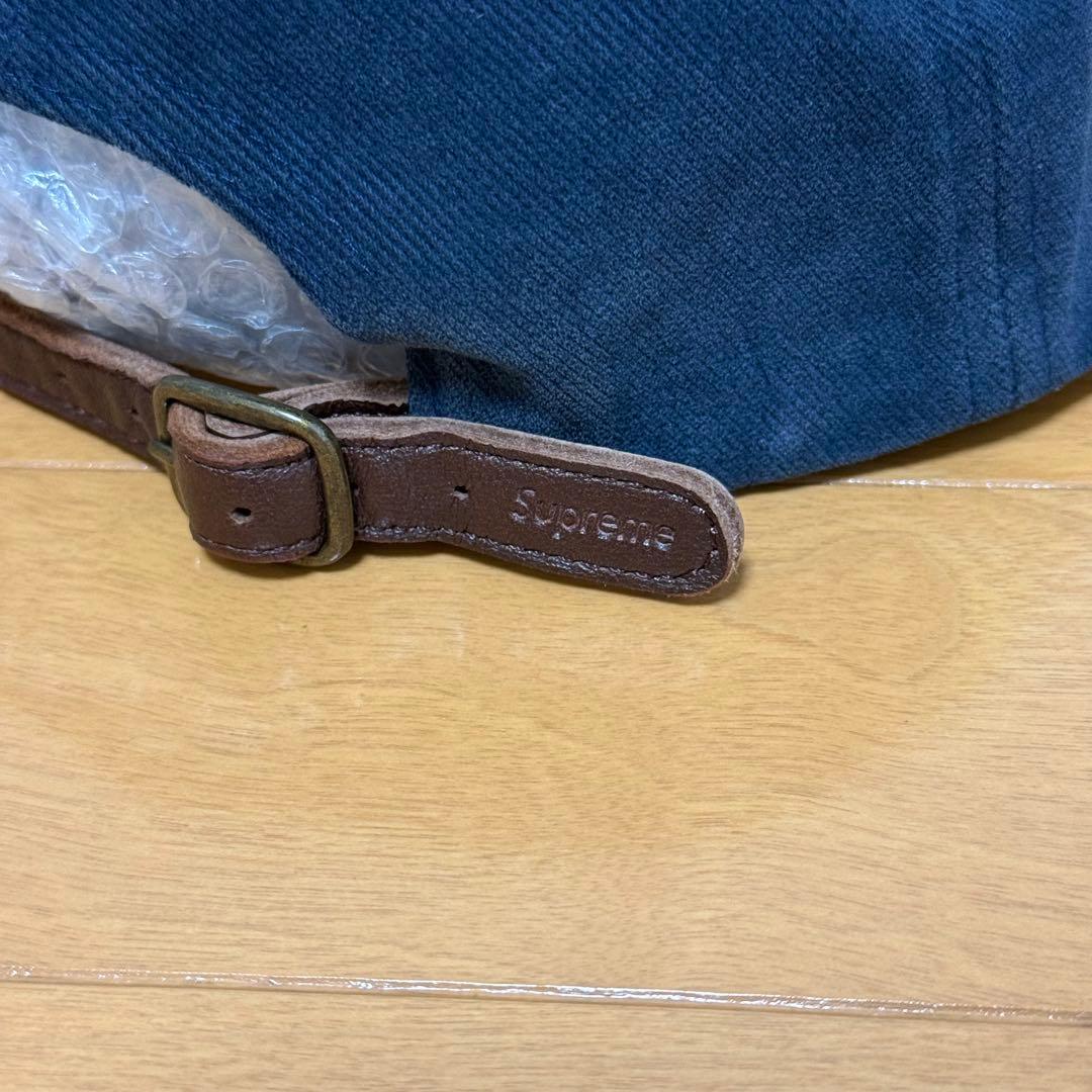 Supreme Classic Logo 6-Panel ネイビー 18ss