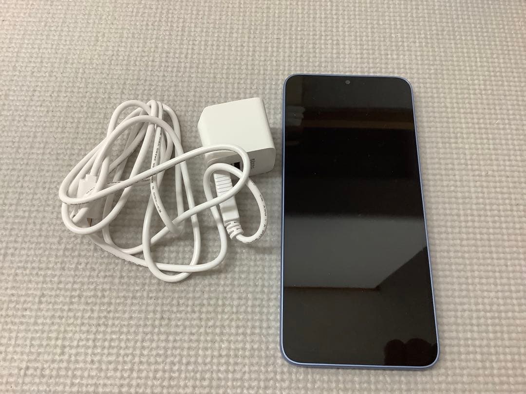Galaxy A25 スマートフォン本体 青 充電器付き　美品