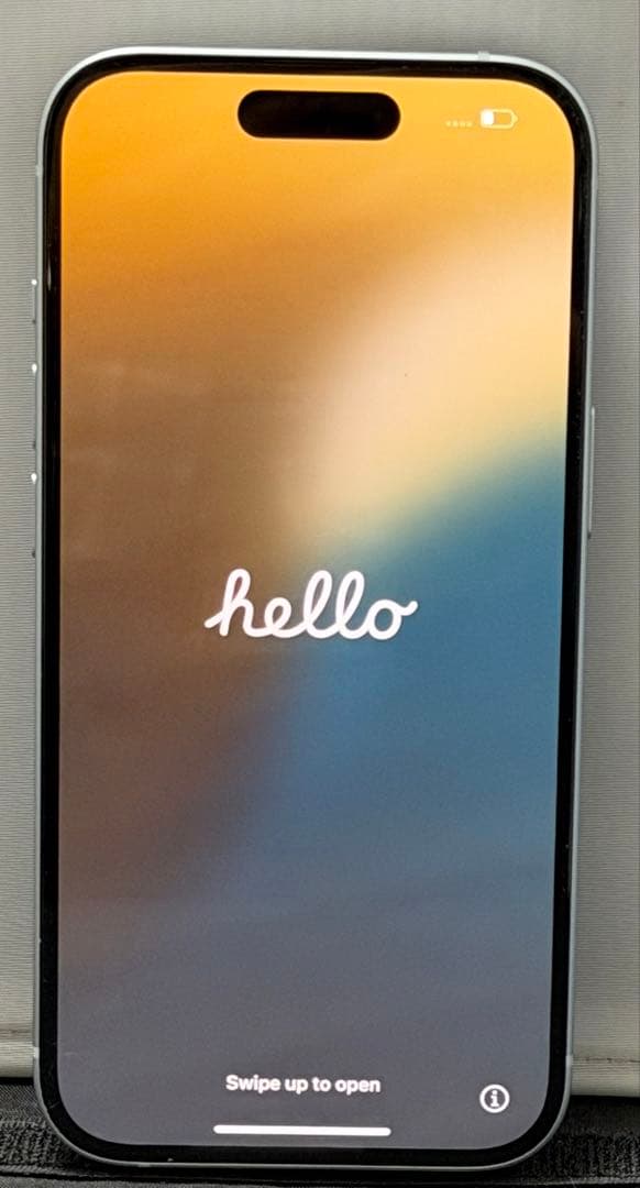 iPhone15 256GB SIMフリー　Appleケア＋ 最大容量100%