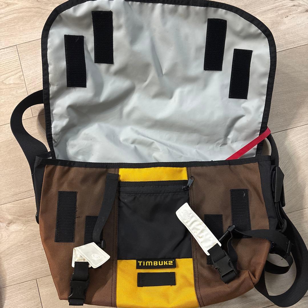 Timbuk2 メッセンジャーバッグ ブラウン/イエロー