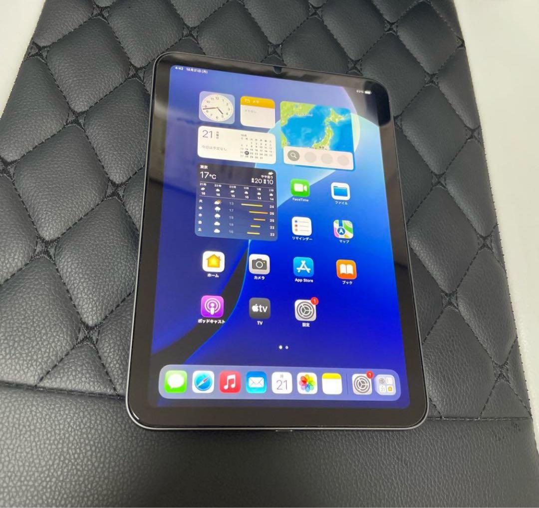iPad mini (第6世代) 64GB スペースグレー 極美品