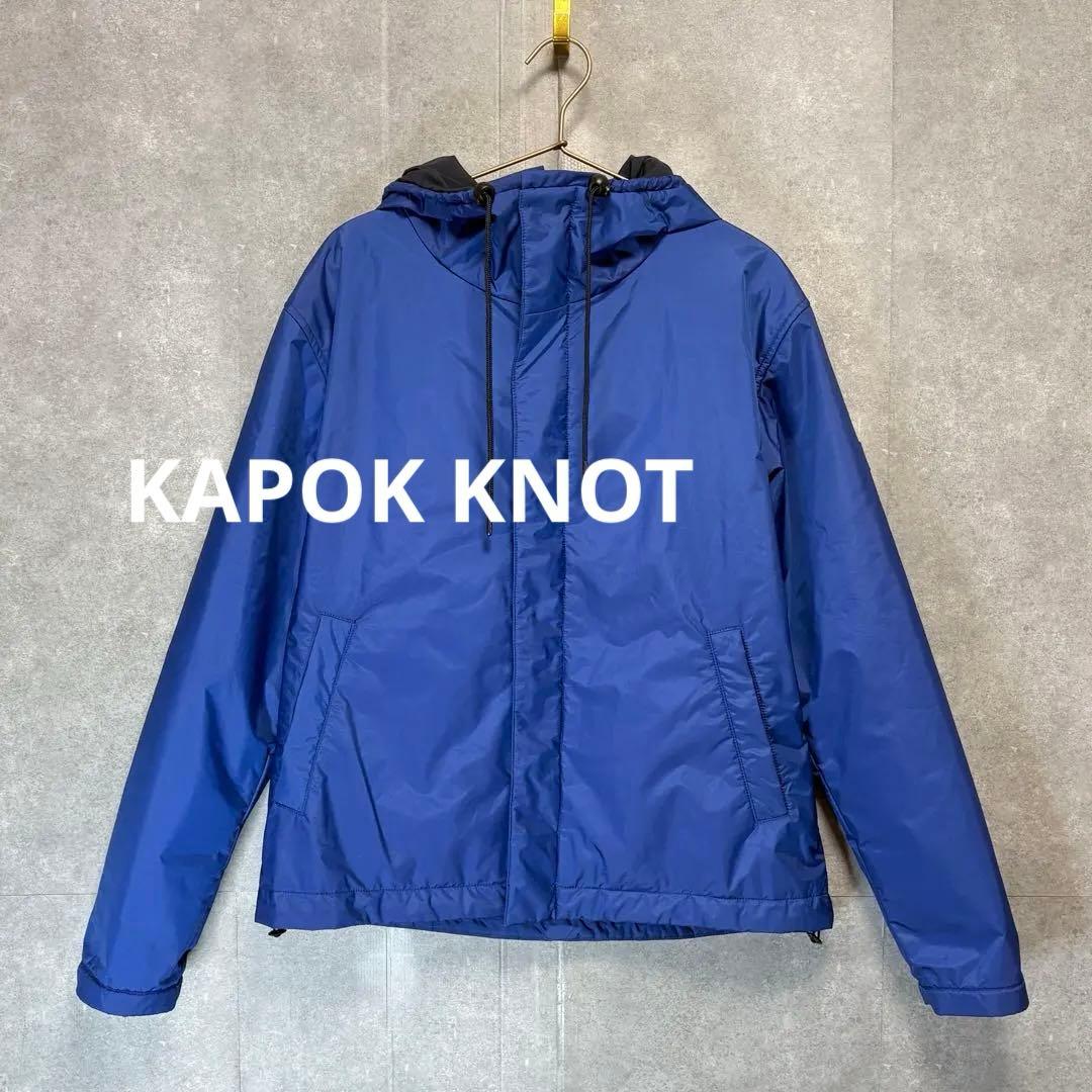 KAPOK KNOT カポックノット エアーライトジャケット　ブルー　M