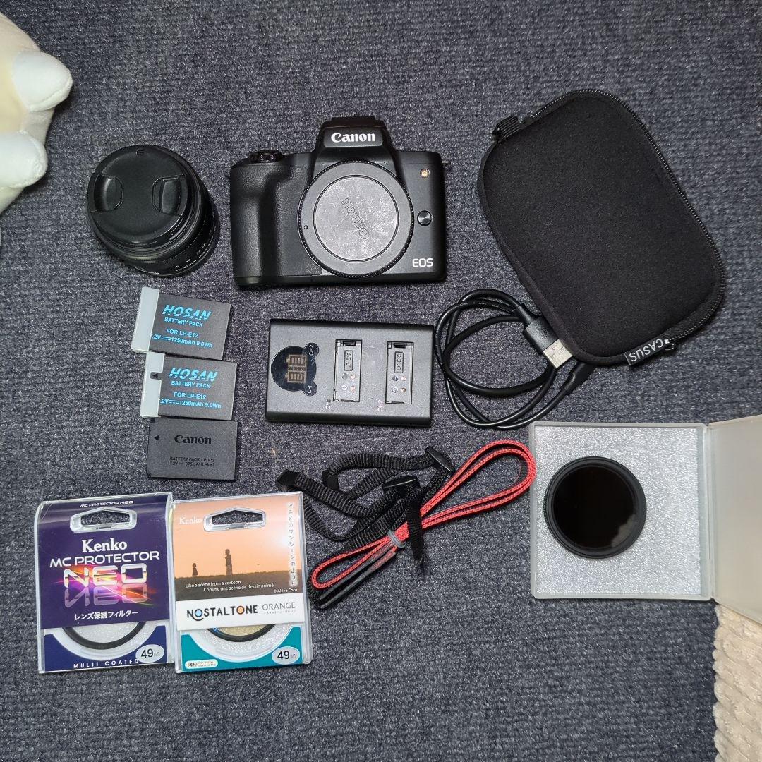 Canon EOS M ミラーレスカメラ 本体とレンズ