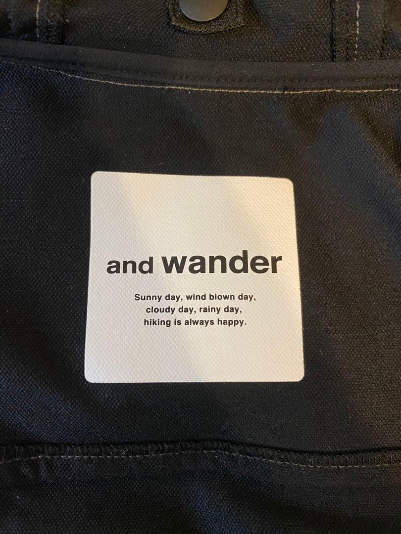 【期間限定】 and wander ソフトシェルジャケット　アンドワンダー