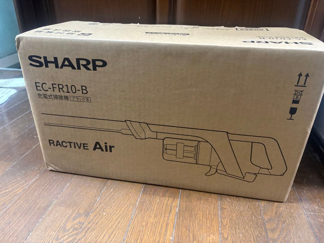 シャープ ラクティブエア コードレス掃除機 SHARP EC-FR10-B
