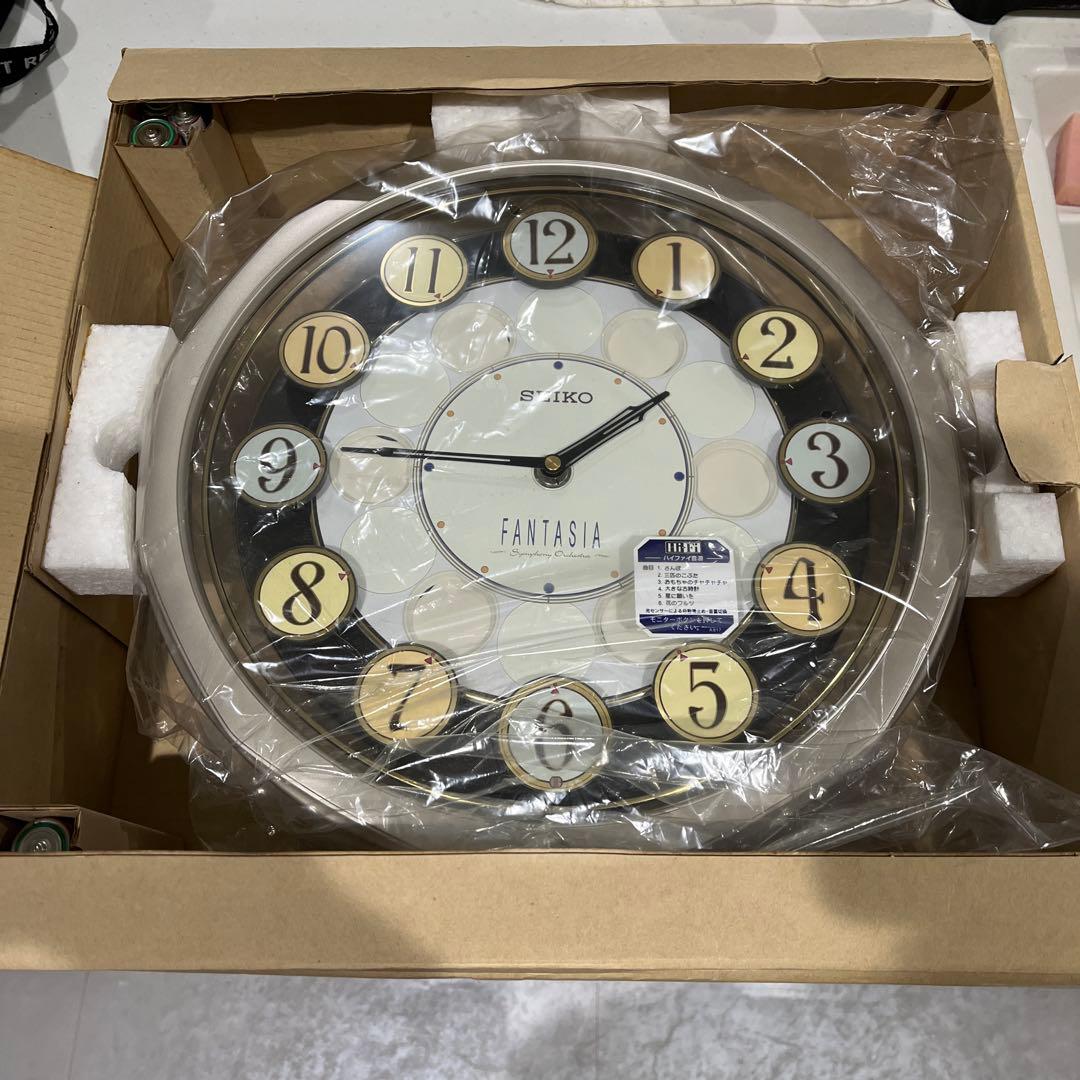 【未使用品】SEIKO Fantasia RE546S からくり時計