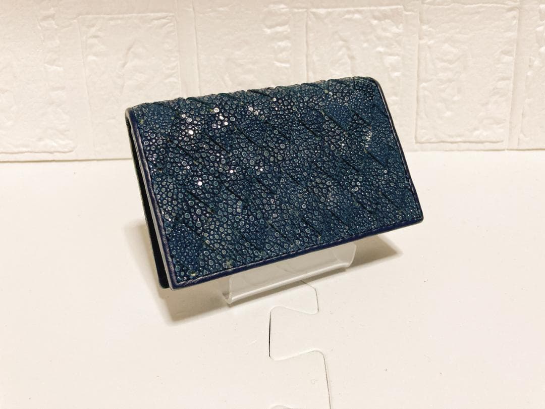 ☆まれ☆ガルーシャ　名刺入れ　イントレチャート加工　2点セット