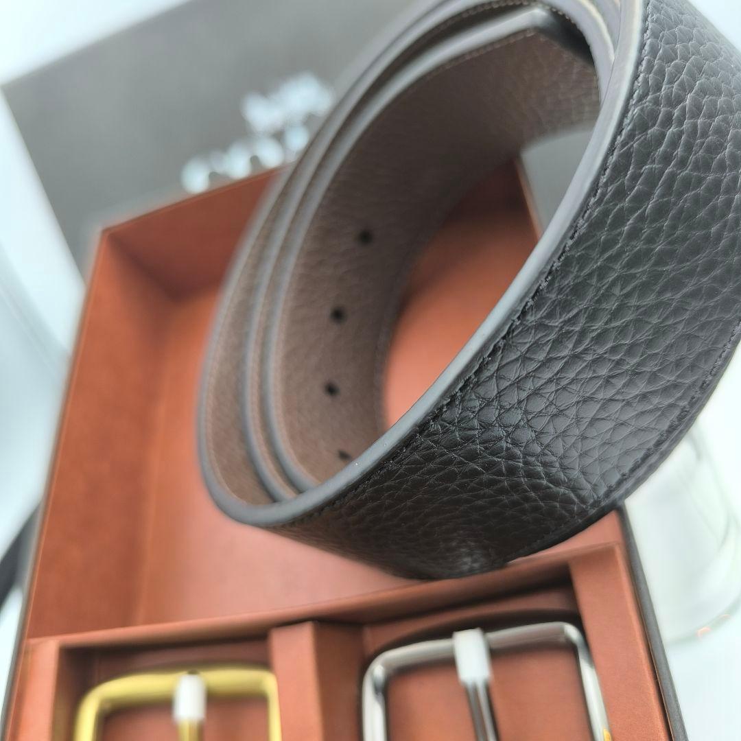 新品✨COACH コーチ レザー ベルト セット メンズ リバーシブル