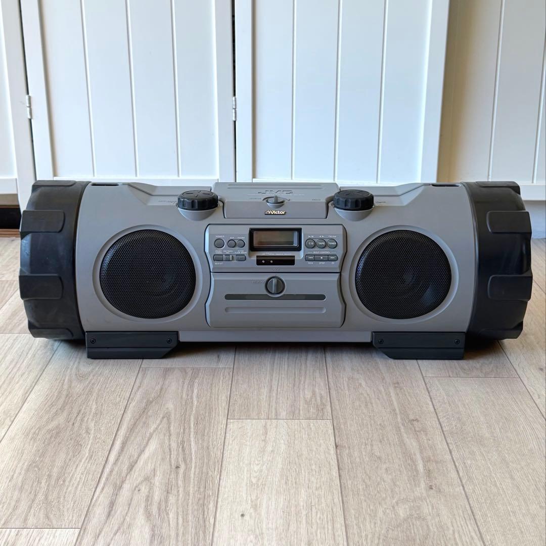 ビクター Victor RV-X70 ドラム缶 CDラジカセ JVC 平成レトロ