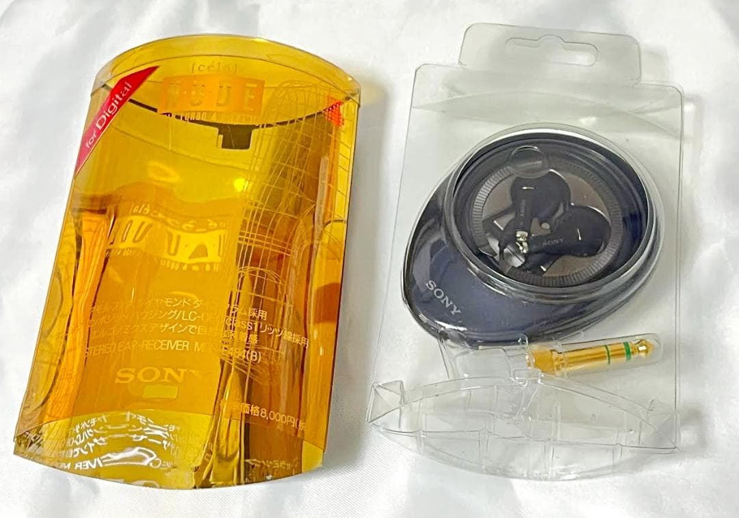 希少美品 SONY MDR-E484 イヤホン ヘッドホン 動作確認済ソニー
