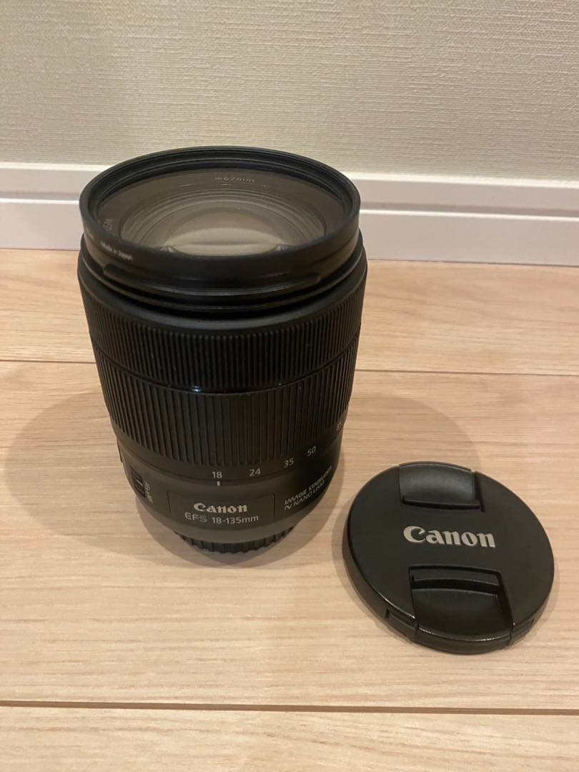 【美品】Canon 一眼レフレンズEFS18-135mm 動作未確認 ジャンク品
